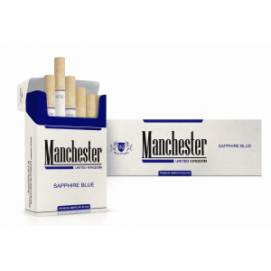 Manchester Sapphire Blue – carton