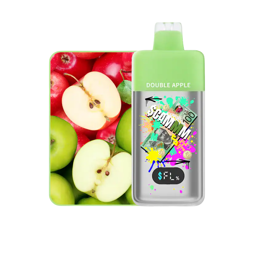SCAMMM – DOUBLE APPLE 15,000 PUFFS