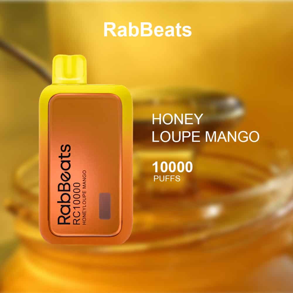 RABBEATS BAR HONEYLOUPE MANGO – 10,000 PUFFS