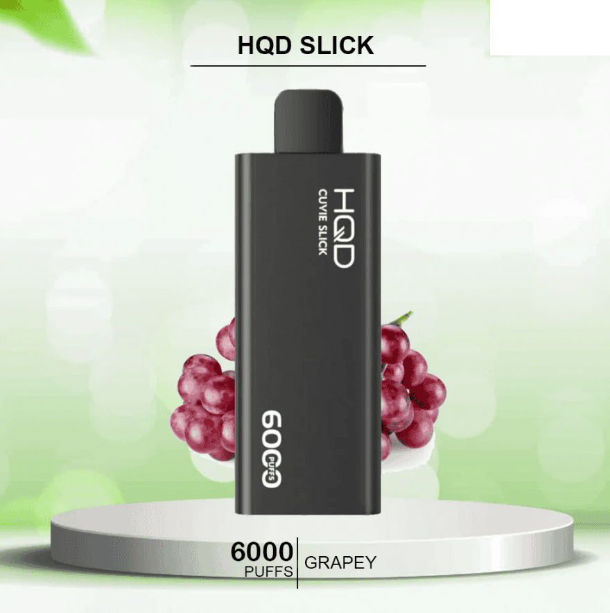 HQD SLICK GRAPEY- 6000 PUFFS