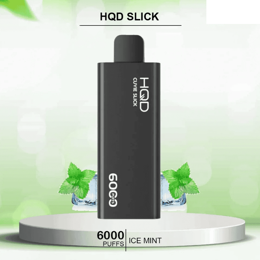 HQD SLICK ICE MINT – 6000 PUFFS