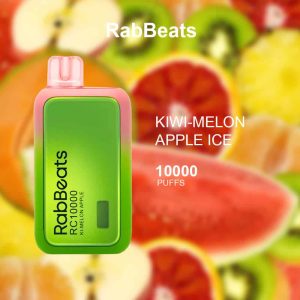 RABBEATS BAR KIWI-MELON APPLE – 10,000 PUFFS