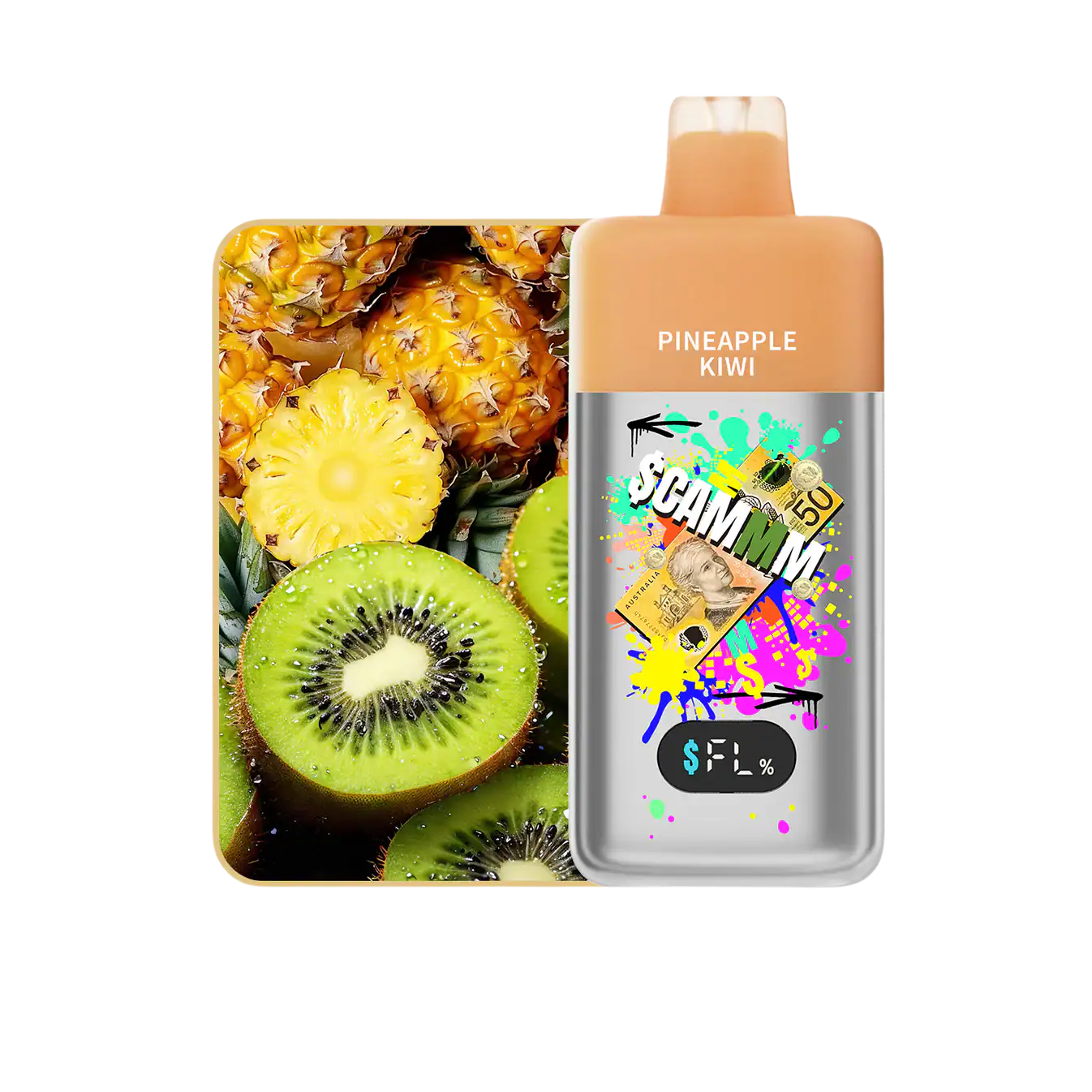 Scammm – PINEAPPLE KIWI 15,000 Puffs