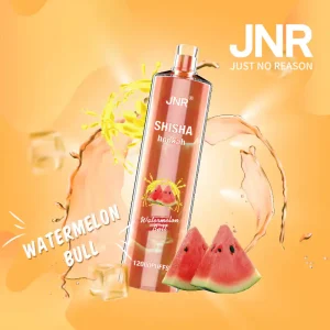 JNR Shisha Hookah – Watermelon Bull  12,000 Puffs